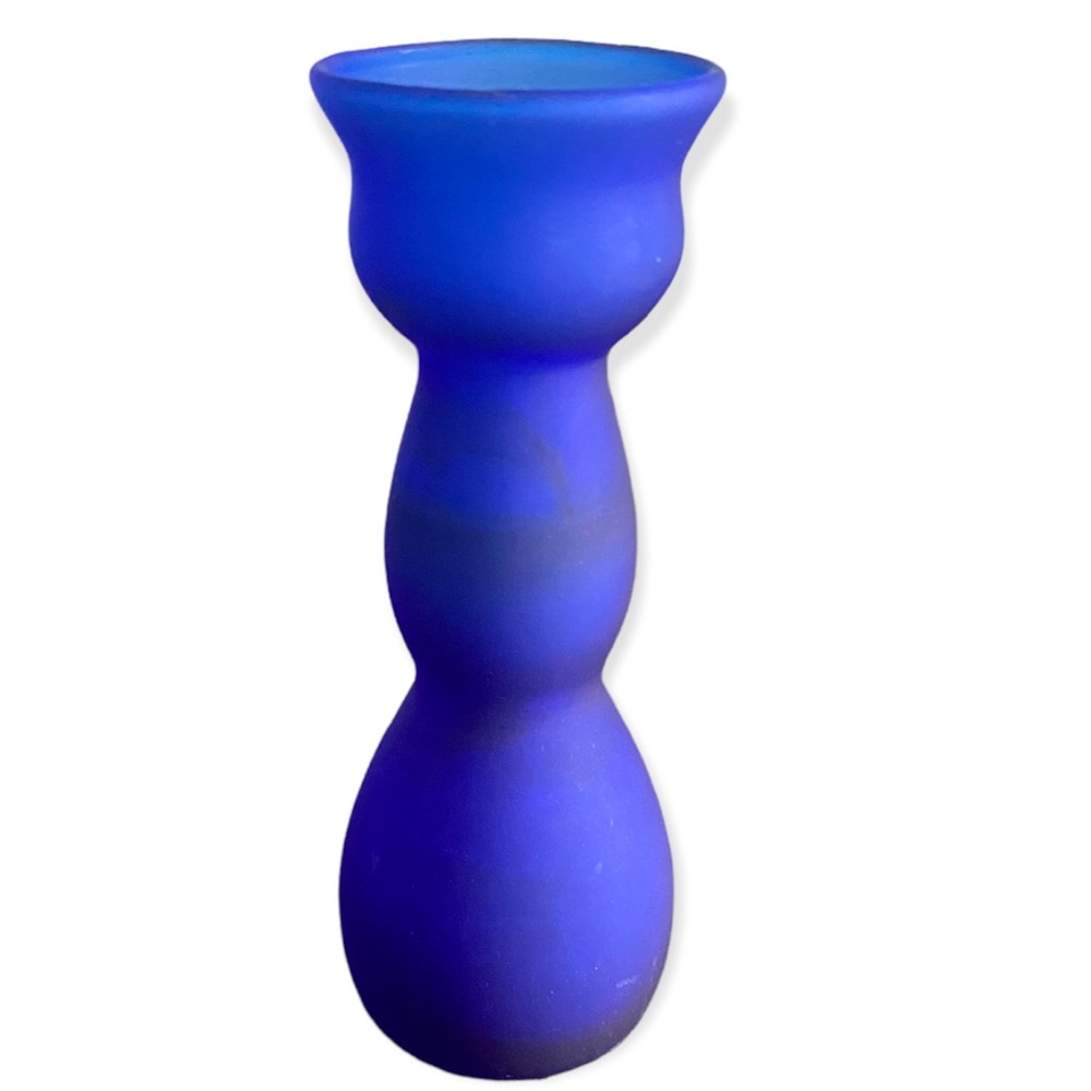 Tiny Blue Vase